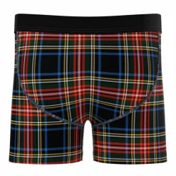 The Cappuccino - Holiday Tartan Plaid Youth Boxer Briefs