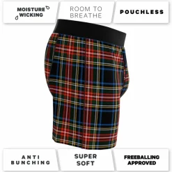 The Cappuccino - Holiday Tartan Plaid Boxers