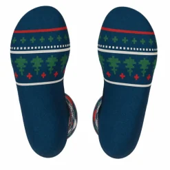 The Caribou Lous - Christmas Deer Heel Hammock™ Crew Socks