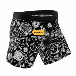The Checkered Past - Ball Hammock® Pouch Boxer Briefs with Fly 3 Pack
