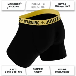 The Choking Hazard - Caution Sign Ball Hammock® Pouch Underwear