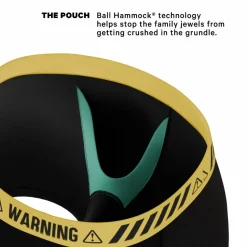The Choking Hazard - Caution Sign Ball Hammock® Pouch Underwear
