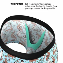 The Christmas Key Party - Christmas Characters Ball Hammock® Pouch Trunks Underwear
