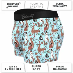 The Christmas Key Party - Christmas Characters Ball Hammock® Pouch Trunks Underwear