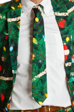 The Christmas Tree Camo - Christmas Tree Print Tie