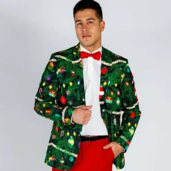 The Christmas Tree Camo - Mens Christmas Tree Print Suit