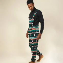 The Classic Caroler - Holiday Fair Isle Pajamaralls®