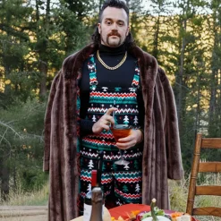 The Classic Caroler - Holiday Fair Isle Pajamaralls®