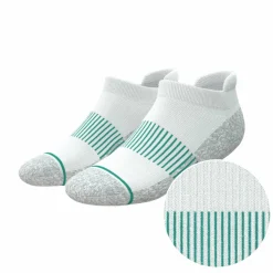 The Cloud 9 - White Stay Weird Heel Hammock™ Ankle Socks