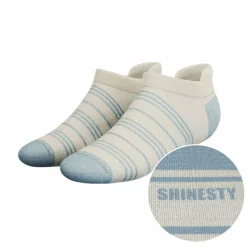 The College Ruled - Stripe Heel Hammock™ Ankle Socks