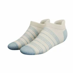 The College Ruled - Stripe Heel Hammock™ Ankle Socks