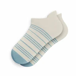 The College Ruled - Stripe Heel Hammock™ Ankle Socks