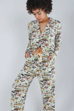 The Come Monday - Shinesty x Margaritaville® SleepDeep™ Women’s Long Sleeve Pajama Set