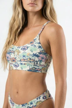 The Come Monday - Shinesty x Margaritaville® Boob Hammock™ Scoop Bralette