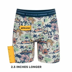 The Come Monday - Shinesty x Margaritaville® Ball Hammock® Boxer - Long Leg