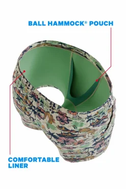 The Come Monday - Shinesty x Margaritaville® Ball Hammock® Pouch 8" Swim Trunks