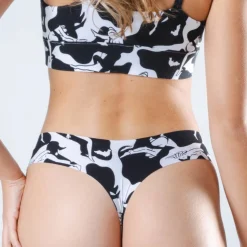 The Cowmasutra - Naughty Abstract Seamless Thong