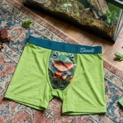 The Crazy For Crickets - Frog Youth Boxer Briefs
