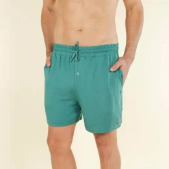 The Curacao - Teal SleepDeep™ Men’s Pajama Shirt