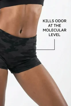 The Darkside - Black Camouflage Fart Proof Boyshort Underwear