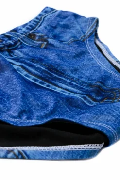The Daytona Dong Sarong - Denim Print Swim Brief
