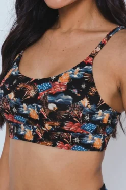 The Declaration - Americana Eagles Boob Hammock™ Scoop Bralette