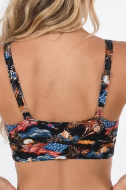 The Declaration - Americana Eagles Boob Hammock™ Plunge Bralette