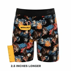 The Declaration - Americana Eagles Ball Hammock® Boxer - Long Leg