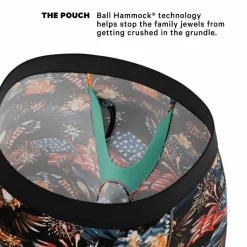 The Declaration - Americana Eagles Ball Hammock® Boxer - Long Leg