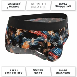 The Declaration - Americana Eagles Ball Hammock® Pouch Underwear Briefs