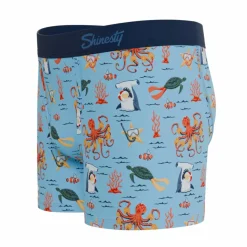 The Deep End - Sea Creatures Youth Boxer Briefs