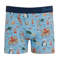 The Deep End - Sea Creatures Youth Boxer Briefs