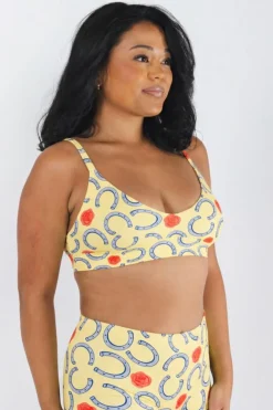 The Derby Delight - Horseshoe Boob Hammock™ Plunge Bralette