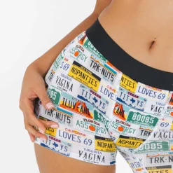 The DMV Catastrophe - License Plates Women’s Boxers