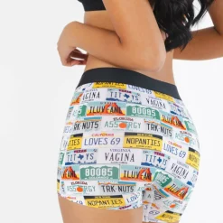 The DMV Catastrophe - License Plates Women’s Boxers