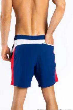The Double Duty - American Flag Ball Hammock® 5 Inch Athletic Shorts