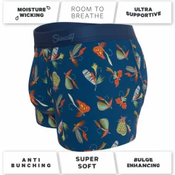 The Dry Fly - Fly Fishing Ball Hammock® Pouch Trunks Underwear