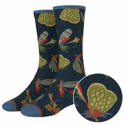 The Dry Fly - Fly Fishing Heel Hammock™ Crew Socks