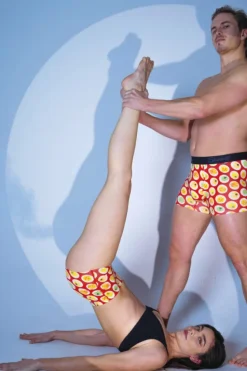 The Eggstasy - Deviled Egg Fart Proof Boyshort Underwear