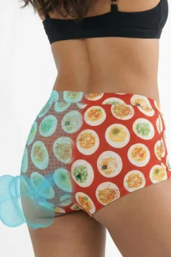 The Eggstasy - Deviled Egg Fart Proof Boyshort Underwear