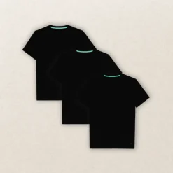 The Everyman™ Tee - Black 3 Pack - Mens T Shirt 3 Pack ft. Super Stupid-Soft™ Fabric