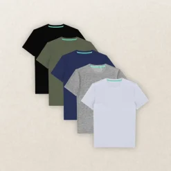 The Everyman™ Tee - 5 Pack - Men's T Shirt 5 Pack ft. Super Stupid-Soft™ Fabric