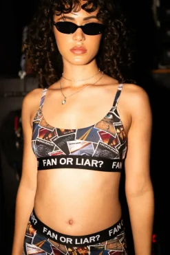 The Fan or Liar - Shinesty X Nickelback Albums Bralette