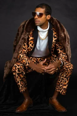 The Fastest Finishers - Leopard Print Suit