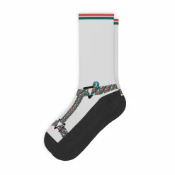 The Faux Pas - Velcro Sandal Heel Hammock™ Crew Socks
