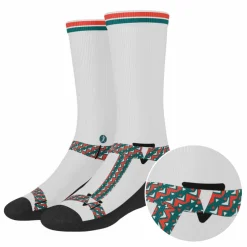 The Faux Pas - Velcro Sandal Heel Hammock™ Crew Socks
