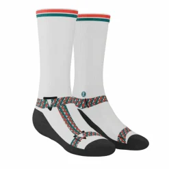The Faux Pas - Velcro Sandal Heel Hammock™ Crew Socks