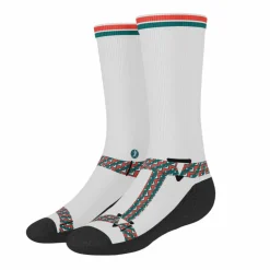 The Faux Pas - Velcro Sandal Heel Hammock™ Crew Socks