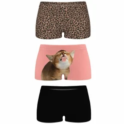 The Feline - Boyshort Underwear 3 Pack