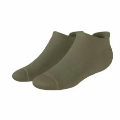 The Fields Of Green - Oil Green Heel Hammock™ Ankle Socks